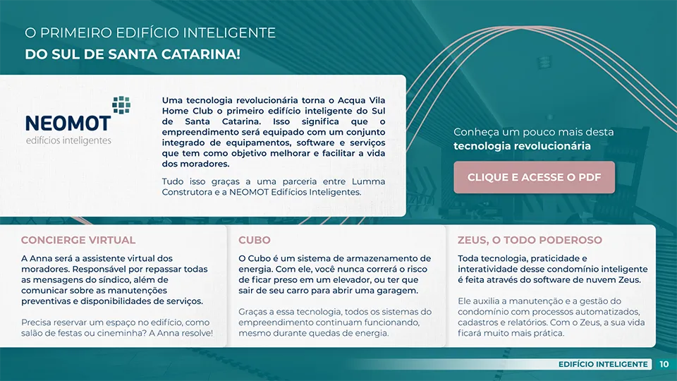 Peça de campanha da Lumma Construtora