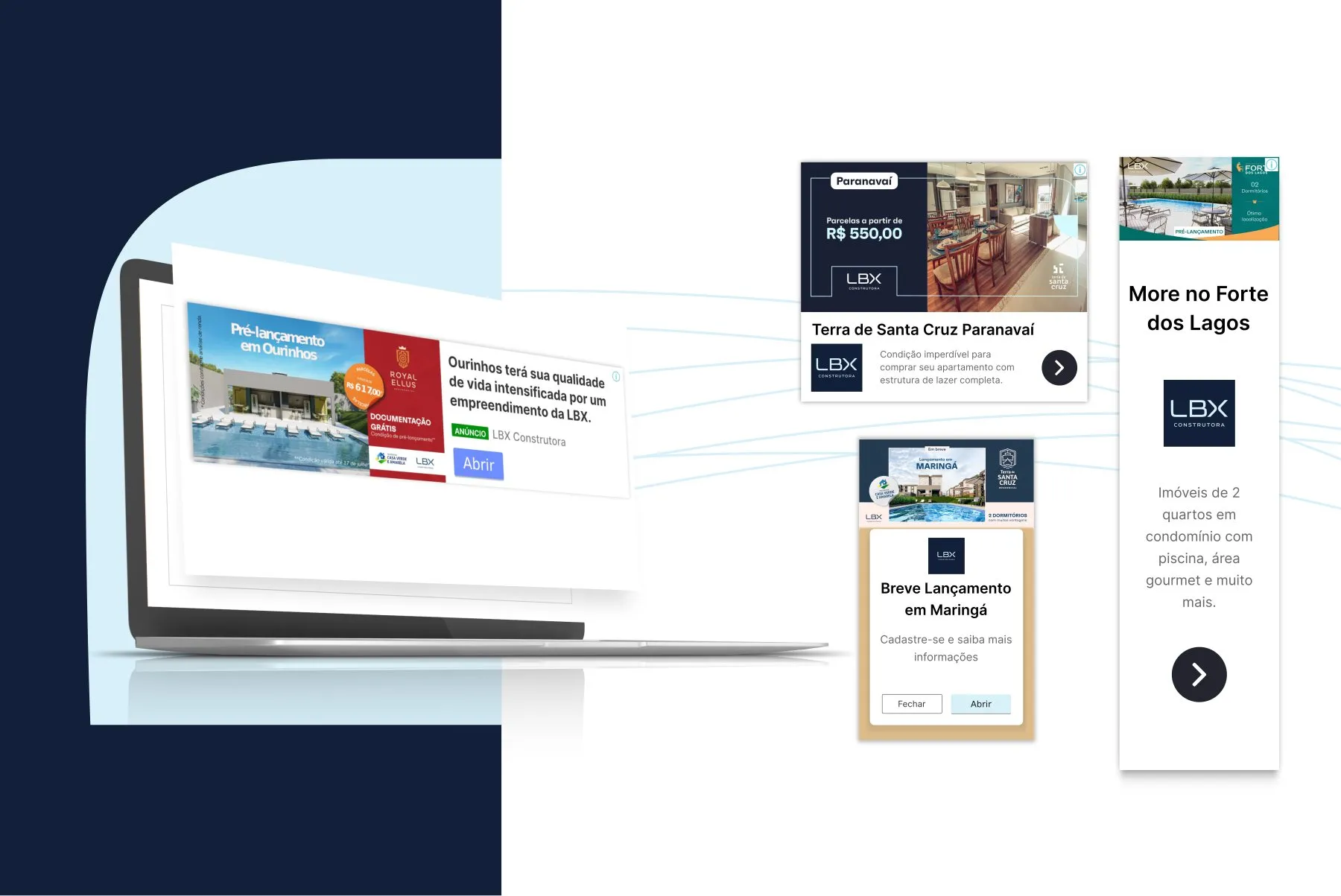Google Ads Display LBX Construtora — capa