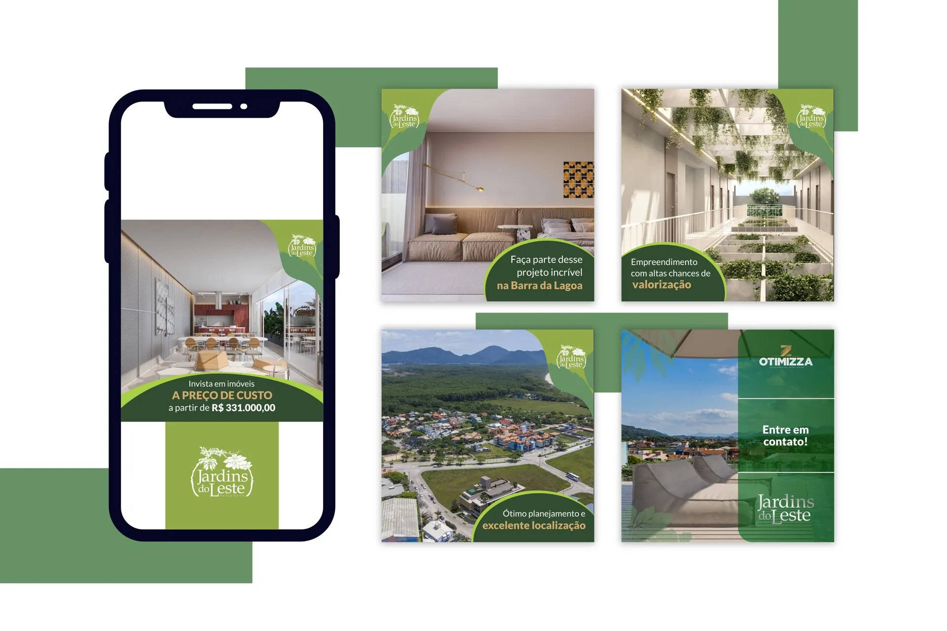Anúncio Facebook Otimizza Investimentos Imobiliários — peça 1