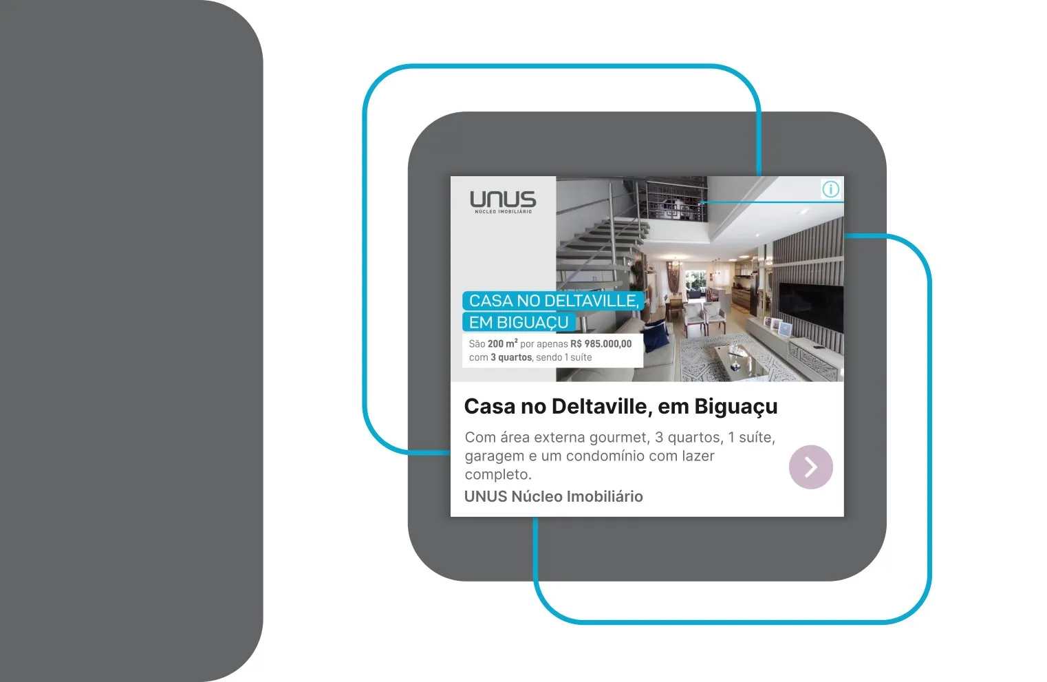 Google Ads Display UNUS Núcleo Imobiliário — peça 1