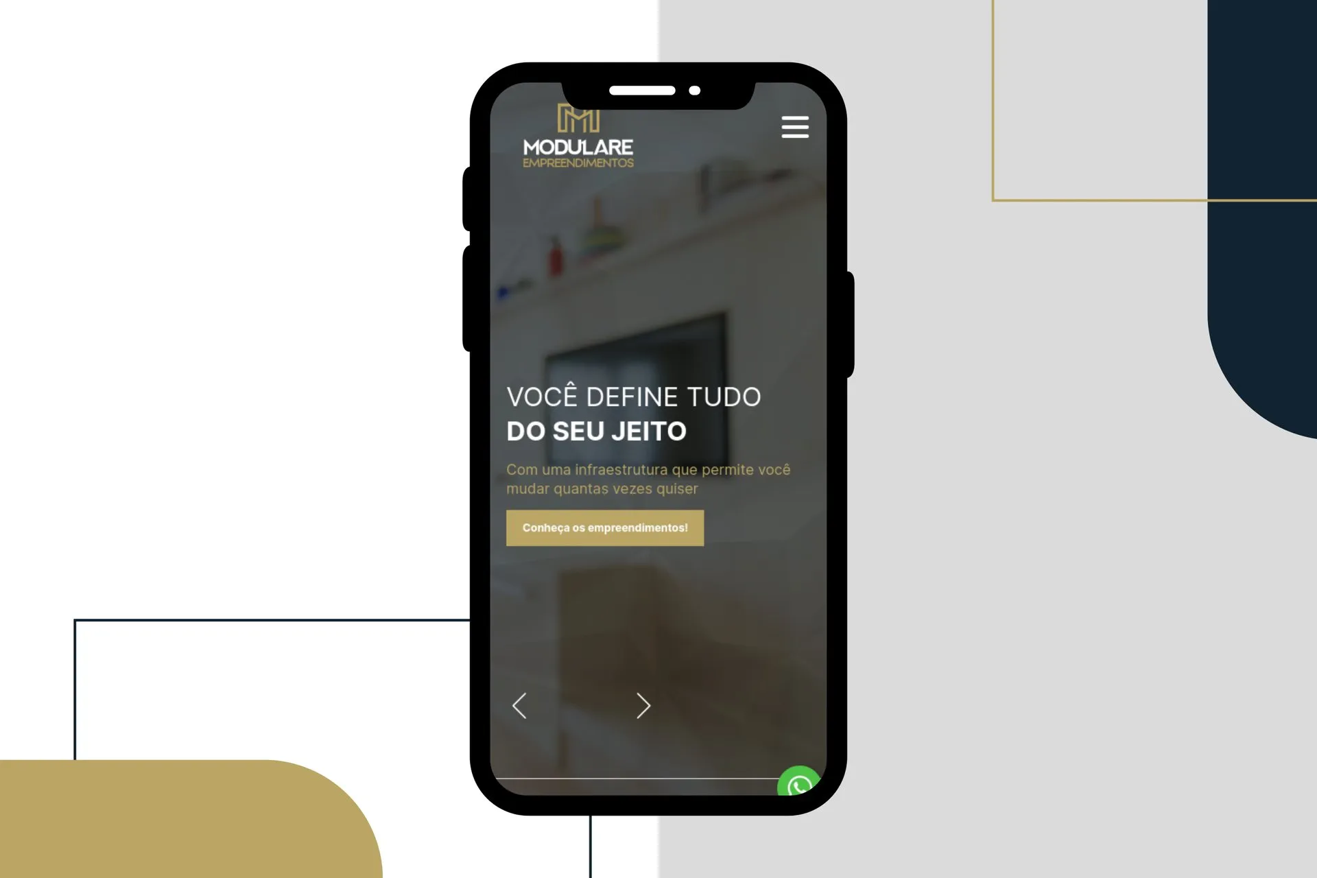 Website Modulare Construtora e Incorporadora — peça 1