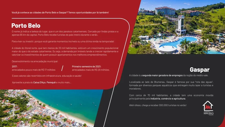 Peça de campanha da Mauro Imóveis