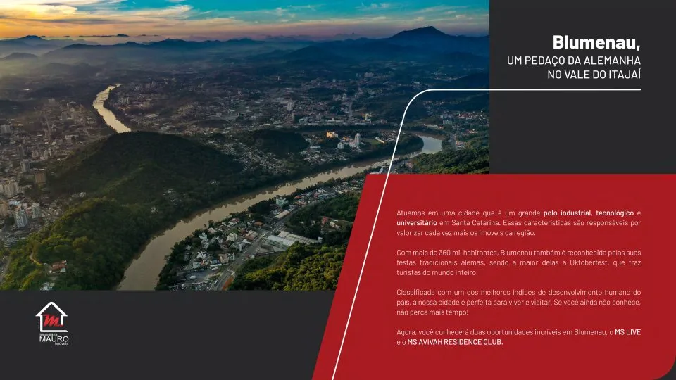 Peça de campanha da Mauro Imóveis
