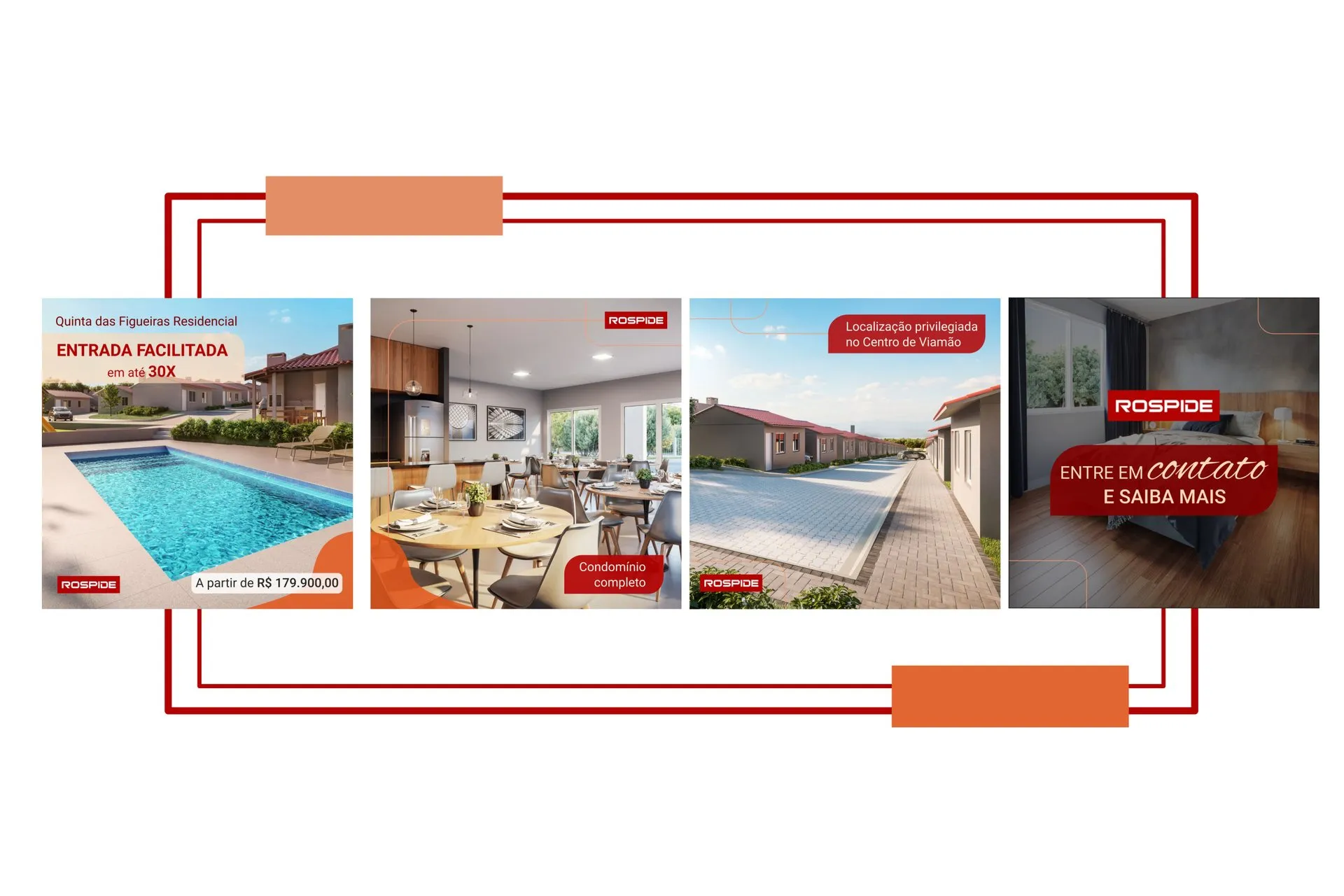 Peça de campanha da Imobiliária Rospide