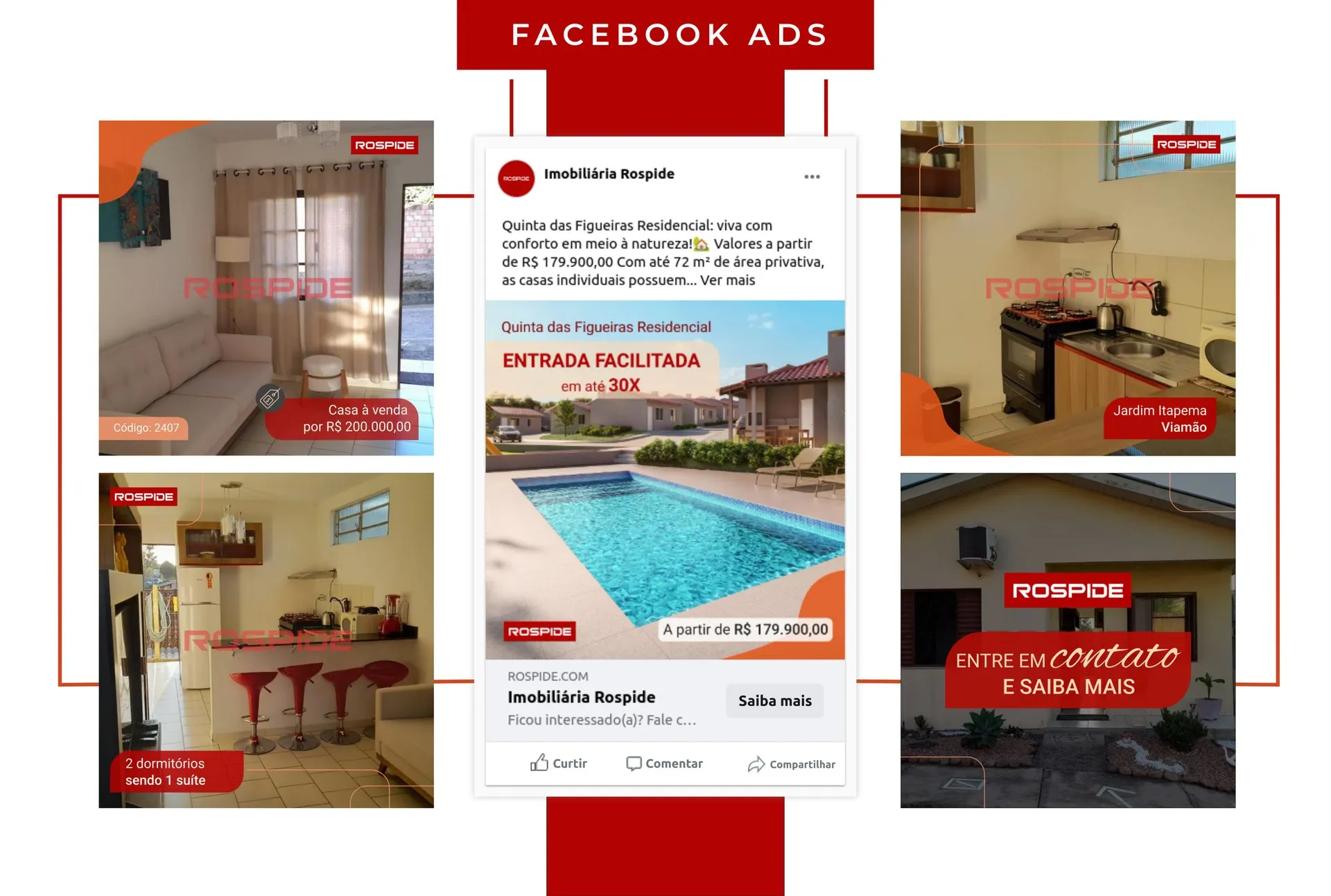 Anúncios de Facebook Imobiliária Rospide — capa