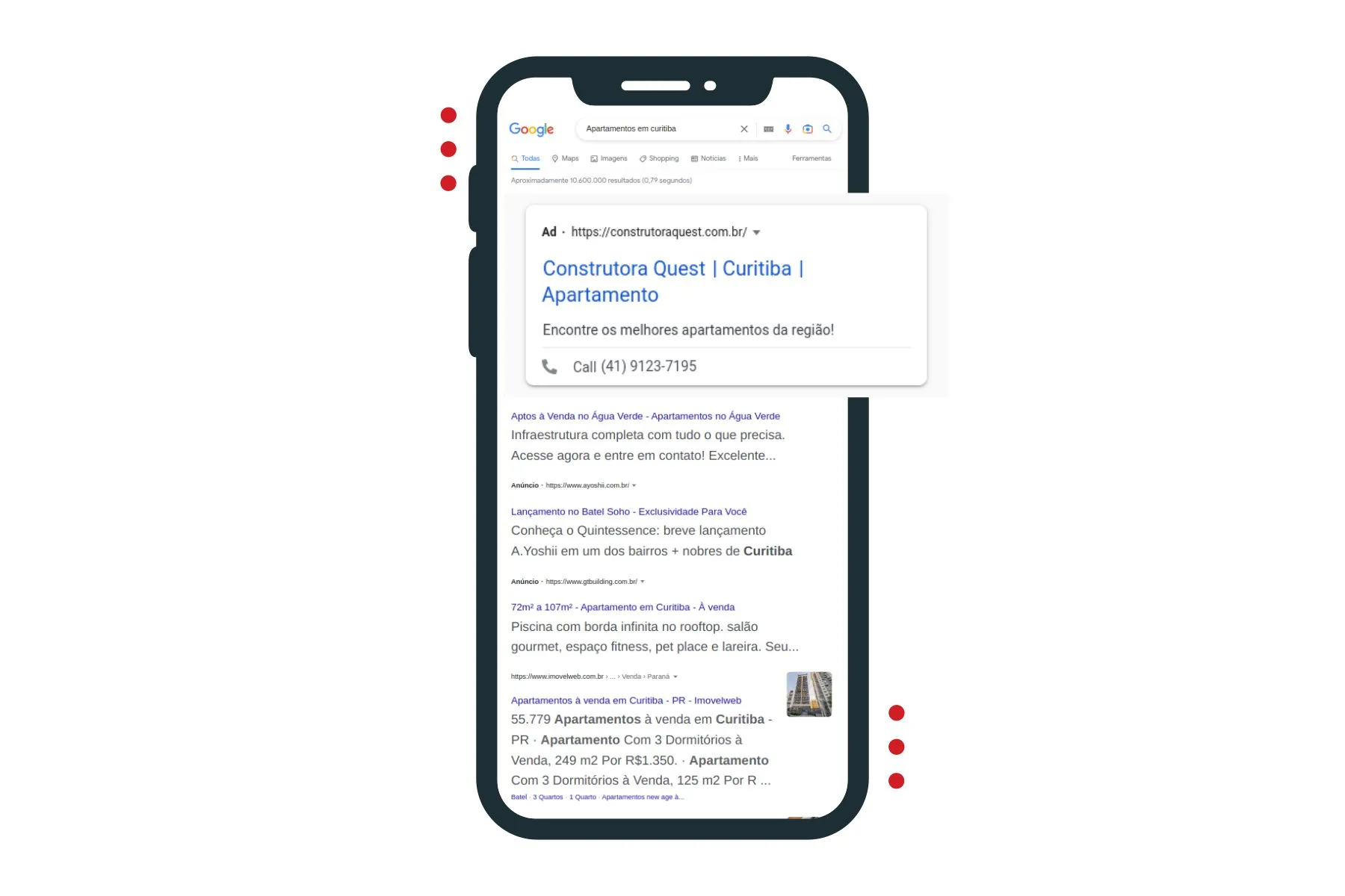 Peça de campanha da Quest Incorporadora