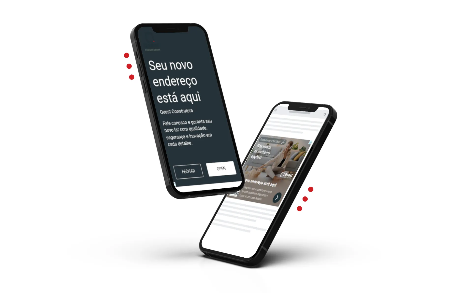 Peça de campanha da Quest Incorporadora