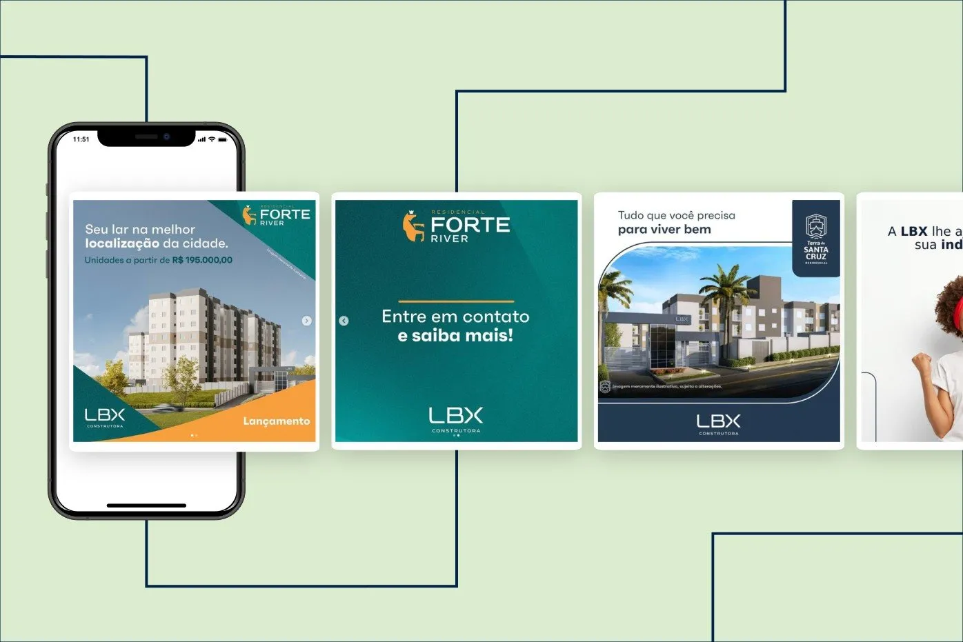 Social Media LBX Construtora — peça 1