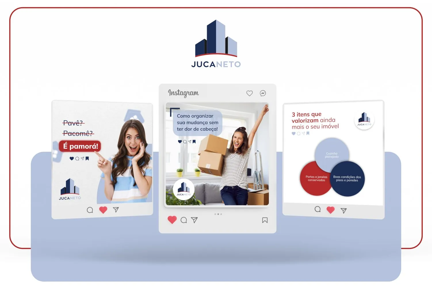 Social Media Imobiliária Juca Neto — capa