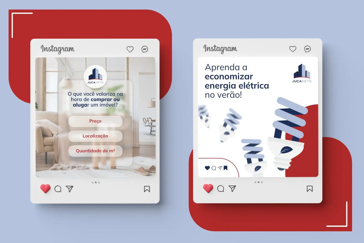 Social Media Imobiliária Juca Neto — peça 1