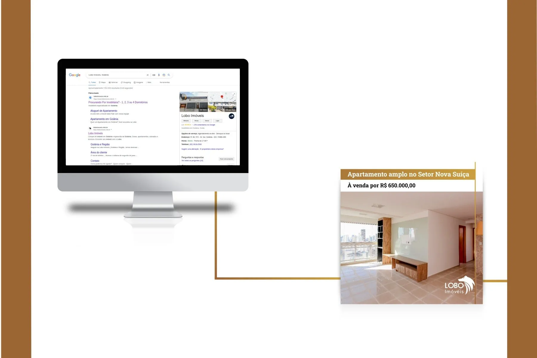 Google Ads Display Lobo Imóveis — peça 1