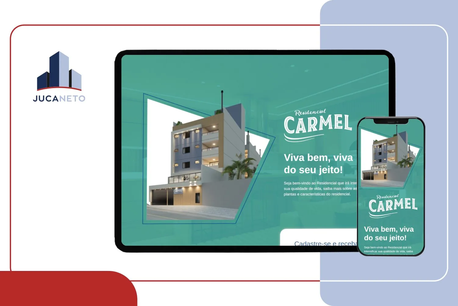 Landing Page Juca Neto Imóveis — capa