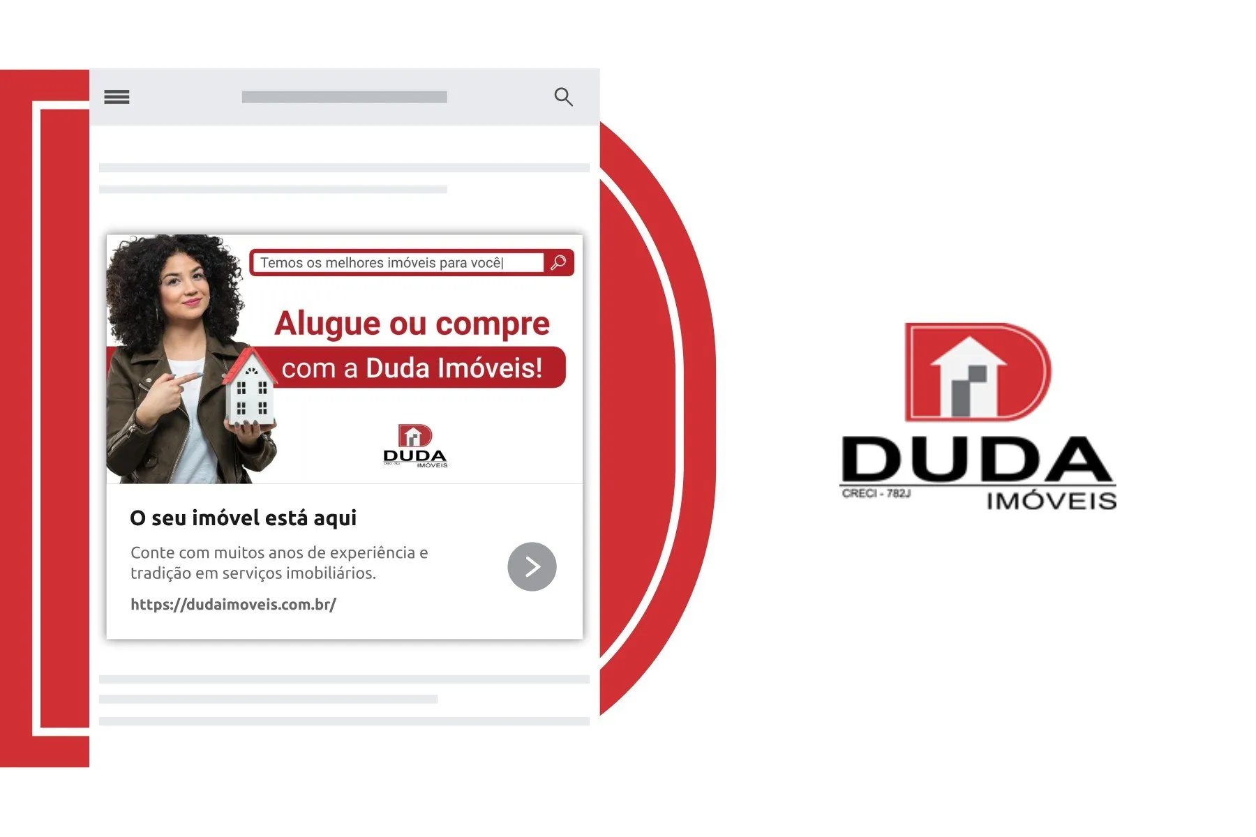 Google Ads Display Duda Imóveis — capa