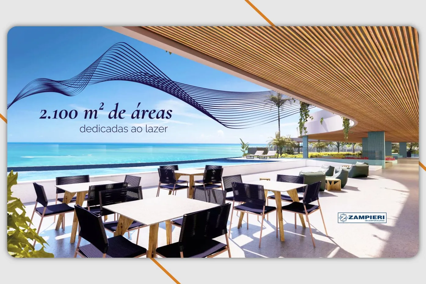 Peça de campanha da Zampieri Incorporações
