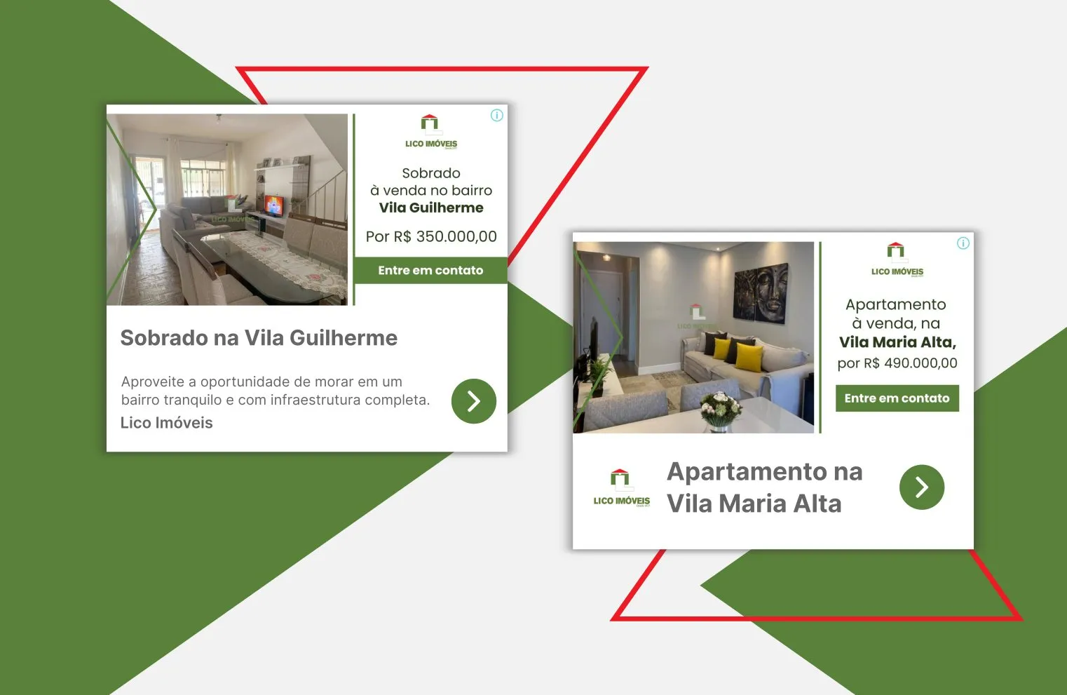 Google Ads Display Lico Imóveis — peça 1