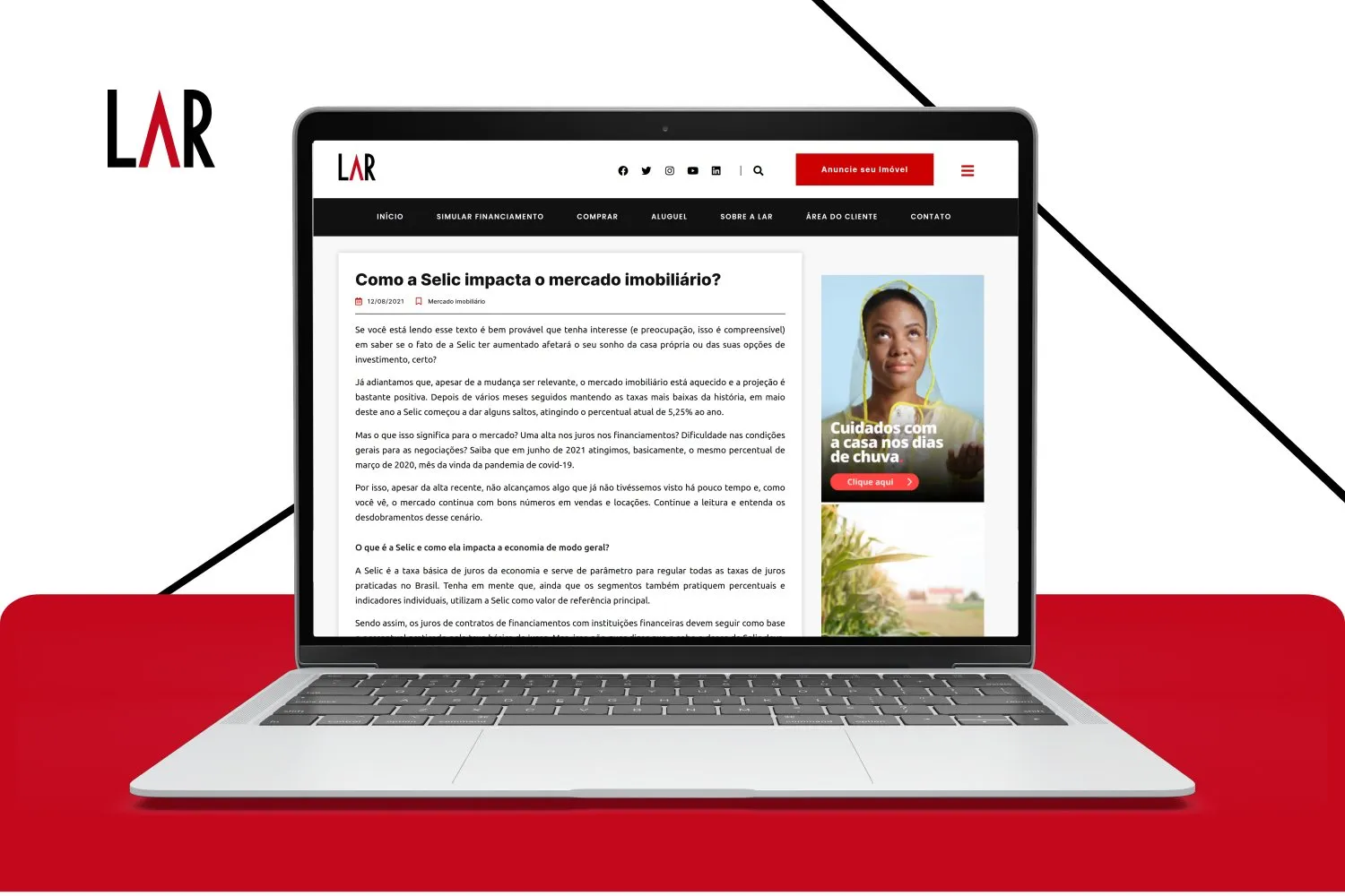 Blog Lar Imóveis — capa