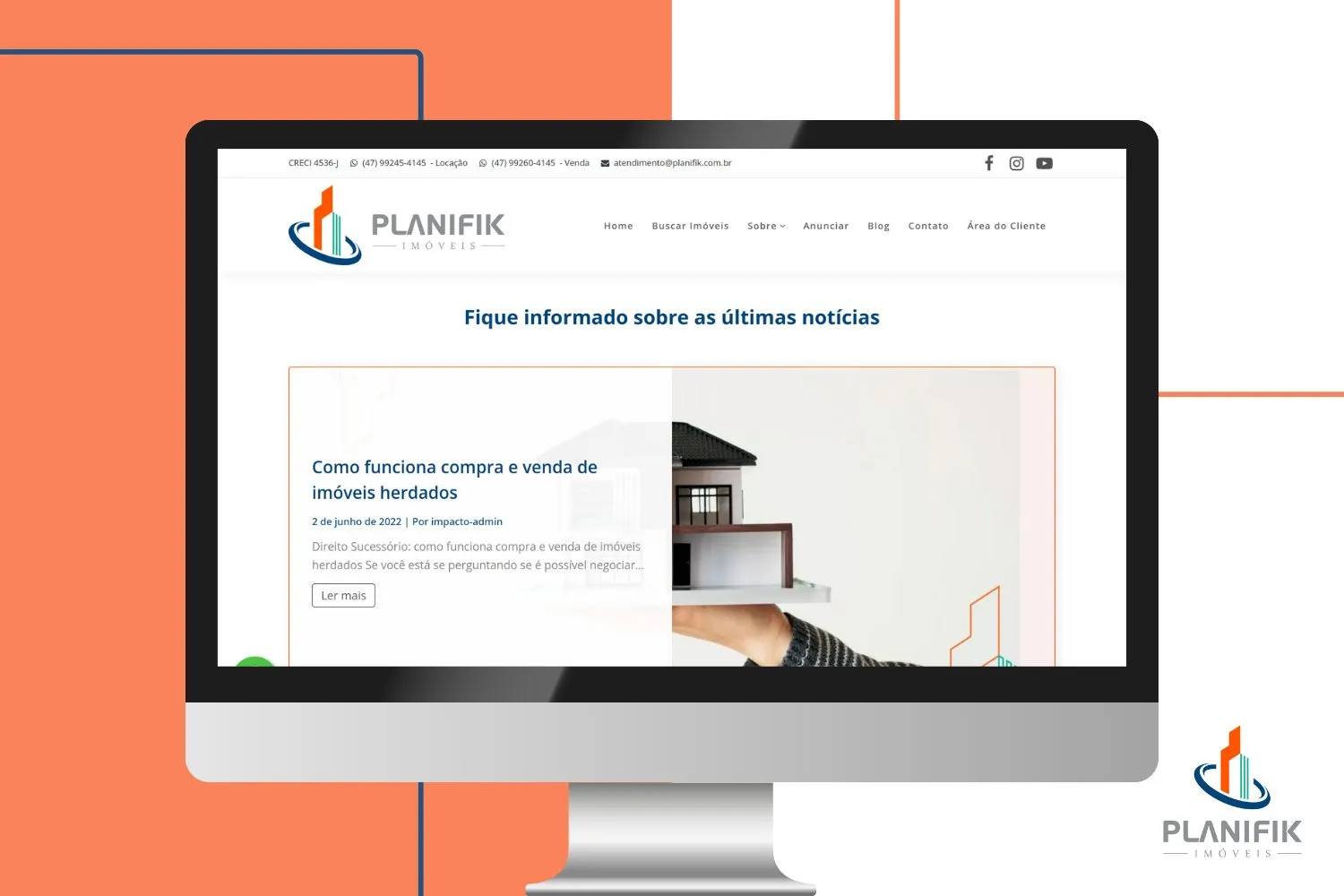 Blog Planifik Imóveis — capa