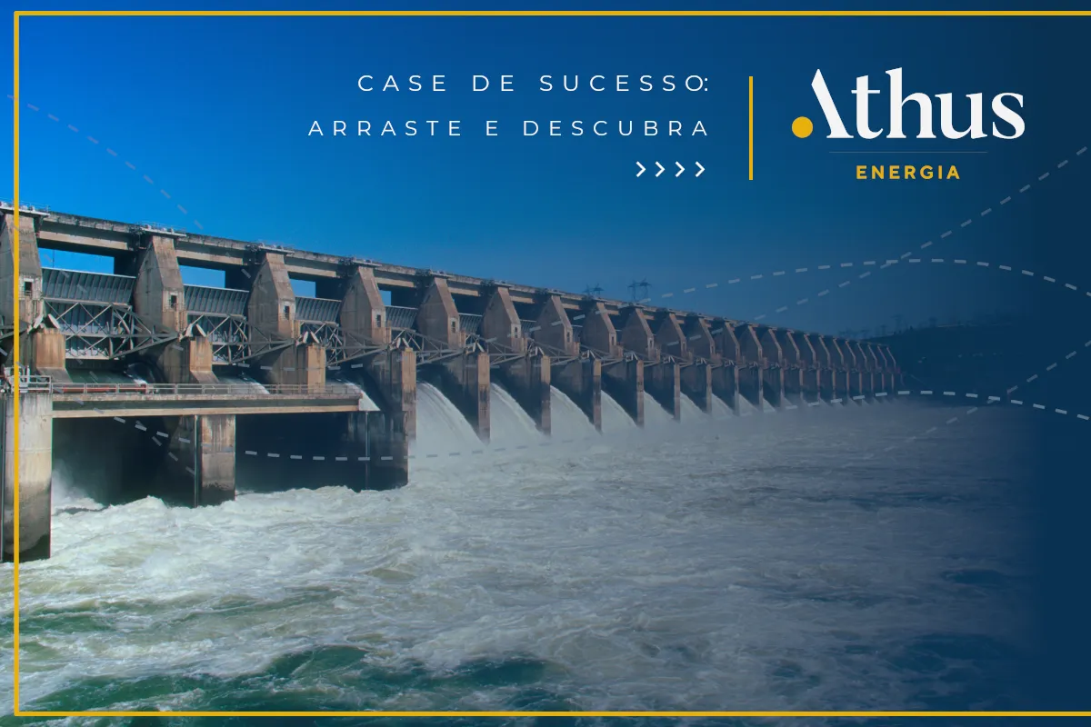 Peça de campanha da Athus Energia